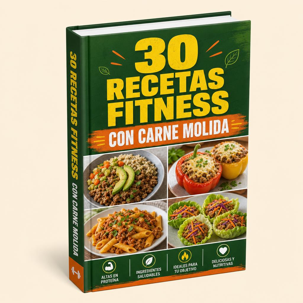Guía de 30 Recetas Fitness con Carne Molida